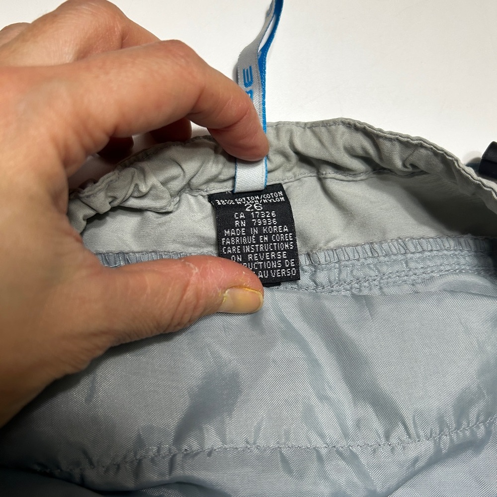 Vibe Gray A-Line Cargo Skirt Knee-Length for Casual Work - Picture 3 of 4